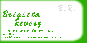 brigitta revesz business card