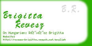 brigitta revesz business card